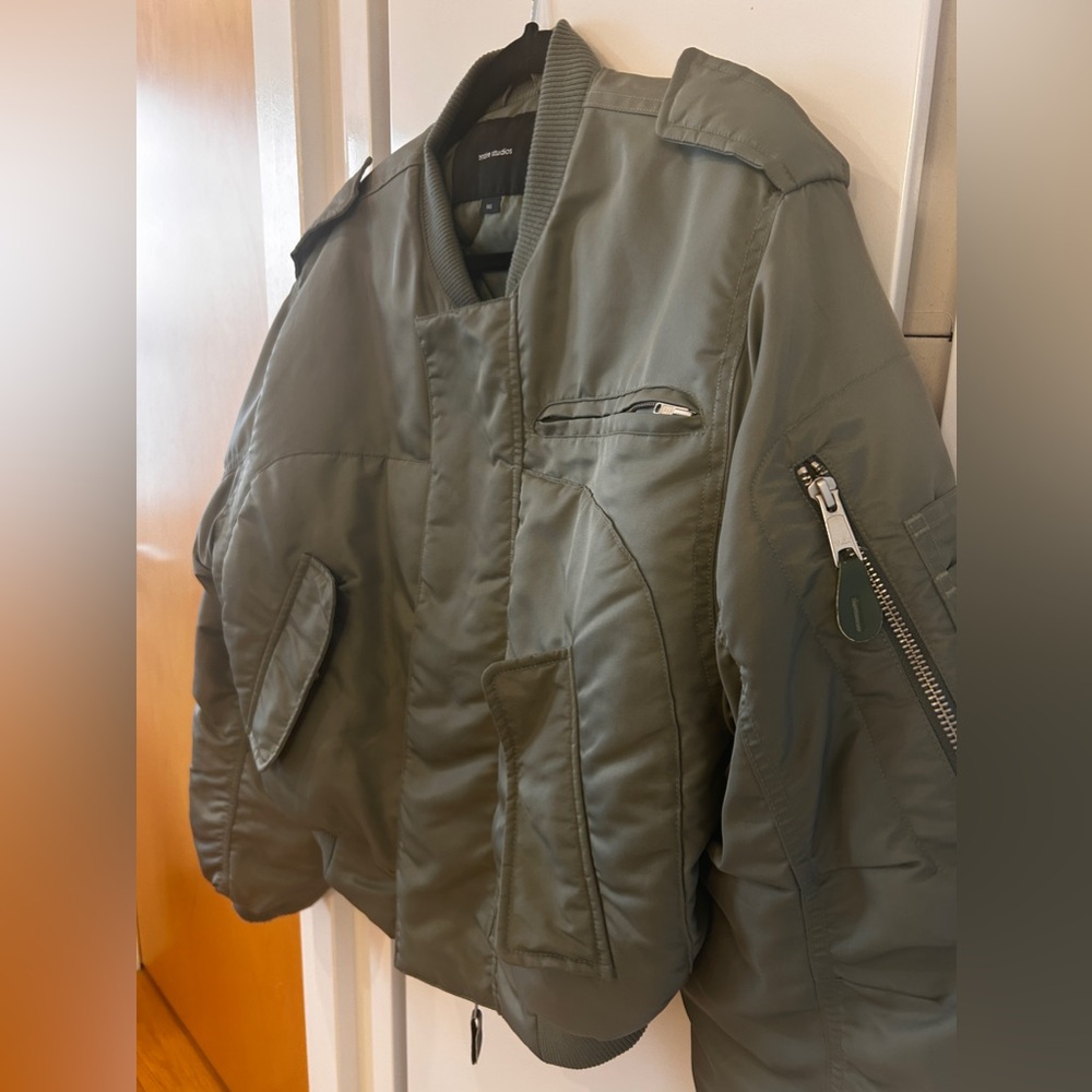 Entire Studios - Khaki A-2 Bomber Jacket